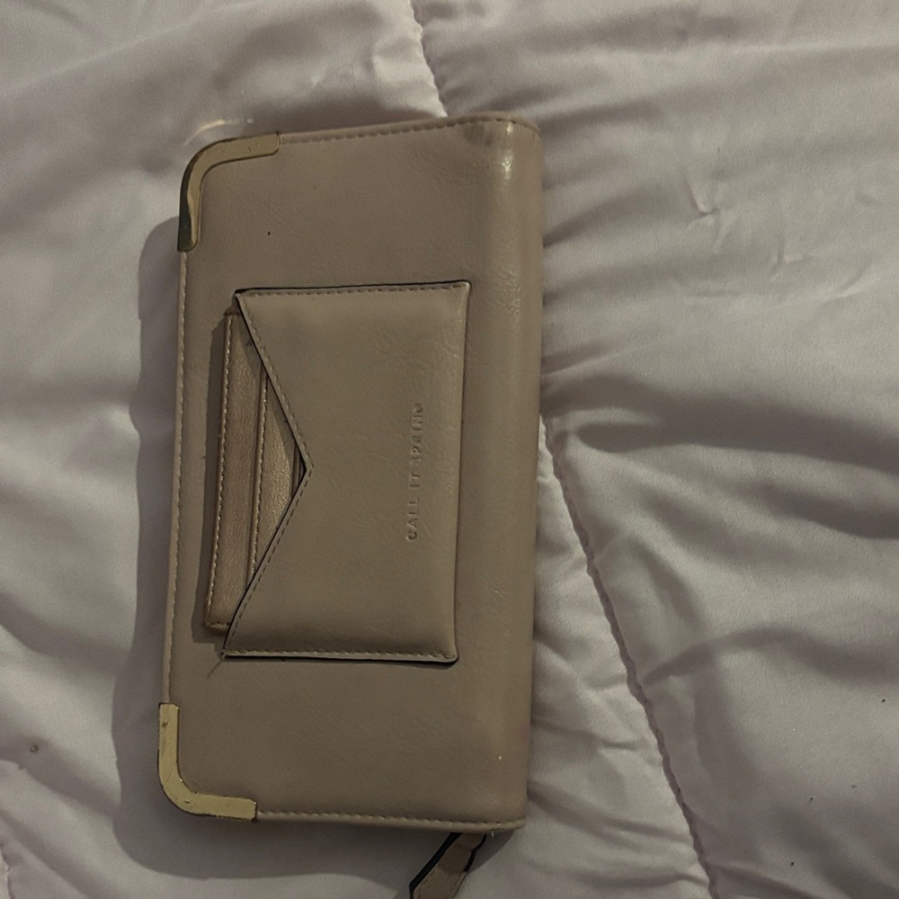 Call It Spring Beige Wallet